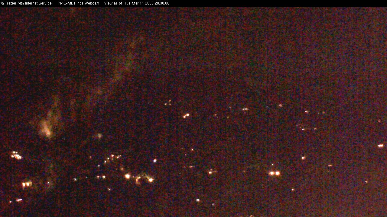 20 Minutes Ago from PMC-Mt. Pinos WebCam