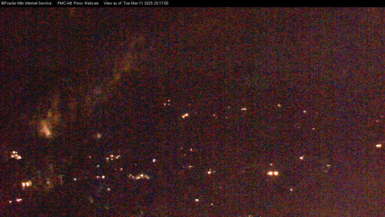 40 Minutes Ago from PMC-Mt. Pinos WebCam